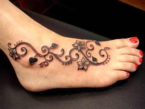 60 Creative Foot Tattoo Designs For Women