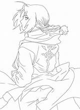 Elric Lineart Alchemist Colorironline Piko sketch template