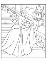 Cinderella Coloring Princess Pages Sheets Printable Disney Barbie Disneyprincesscoloring Library Clipart Popular Print sketch template