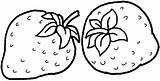 Frutas Morango Colorir Verduras Fruta Morangos Strawberries Gratis Desenhos Kolorowanki Dois Moldes Foami Fragole Supercoloring Figuras Kolase Kleurplaat Buah Kleurplaten sketch template