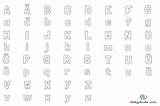 Alphabet Ausmalen Buchstaben Babyduda Vorlagen sketch template