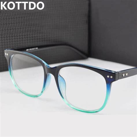 ﻿buy Fashion Square Eyeglasses Retro Men Women Designer Eyeglasses