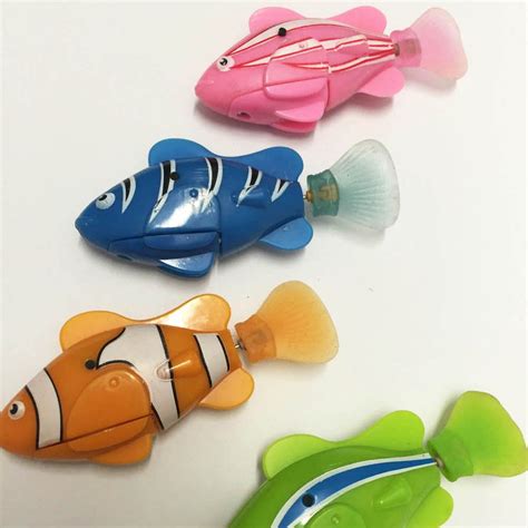 electronic fish robofish activated battery powered robo fish toy childen robotic pet holiday