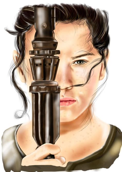 Learn How To Draw Rey From Star Wars The Force Awakens