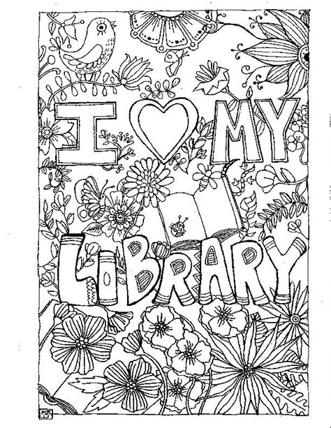 pin  book coloring page