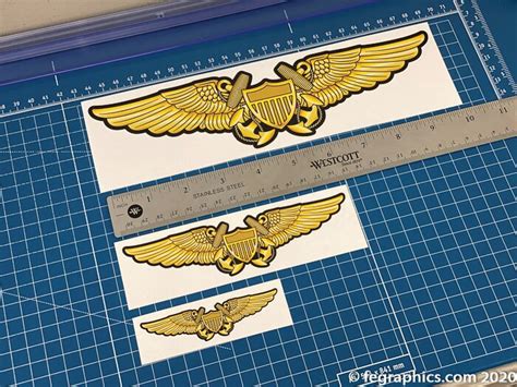 Specialty Services Naval Flight Officer Nfo Vinyl Decal Us Pilot Wings