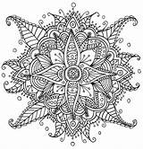 Mandala Mandalas Coloriage Coole Ausmalbilder Blume Vorlage Bestof Große Malen Archzine Schönsten Pinnwand Auswählen Schöne sketch template