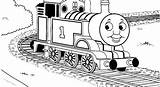 Thomas Coloring Train Pages Printable Drawing James Tracks Colouring Engine Kids Friends Print Tank Red Color Colour Doubting Book Steam sketch template