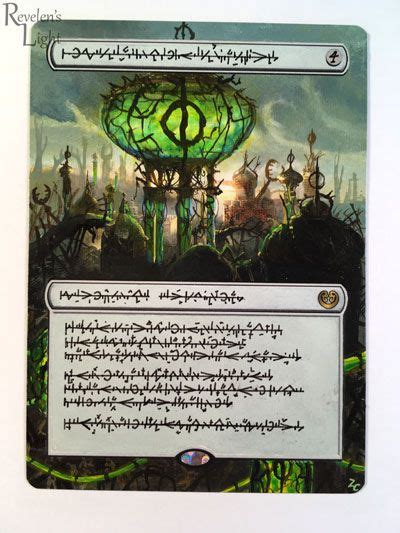 aetherflux reservoir phyrexian alter mtg altered art magic  gathering cards mtg art