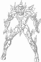 Saint Seiya Coloring Pages sketch template