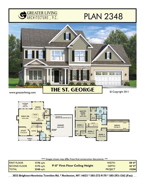 plan   st george house plans  story house plans  story greater living
