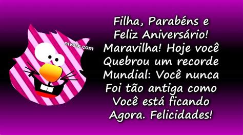 feliz aniversario engracado  filha whatsapp