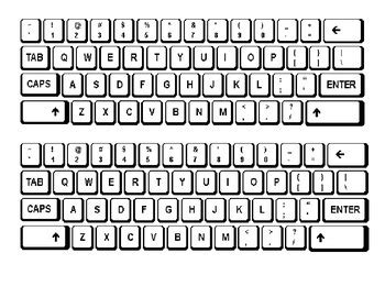 keyboard template  engage teach create teachers pay teachers