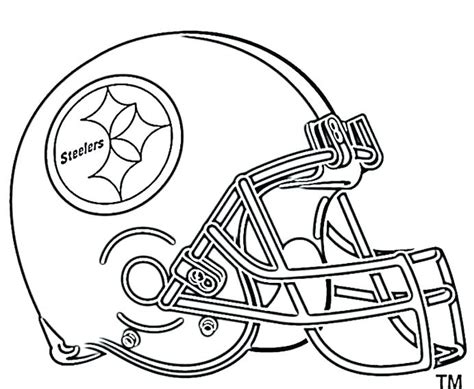 coloring pages football helmets  getcoloringscom