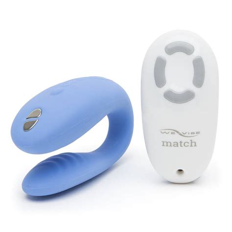 we vibe match remote control rechargeable clitoral and g spot vibrator