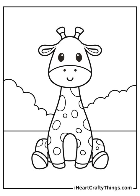 coloring pages  cute baby animals