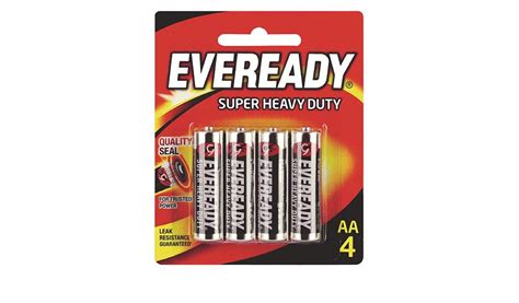 Eveready Super Heavy Duty Aa Size Battery 4pcs Harvey Norman Malaysia