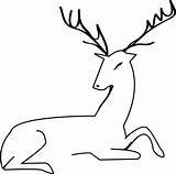 Deer Outline Clipart Drawing Reindeer Head Dear Coloring Clip Animal Template Draw Getdrawings Cliparts Christmas Vector Transparent Clker Webstockreview Use sketch template