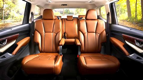 subaru ascent interior  seater luxury edition  detail  subaru ascent touring interior