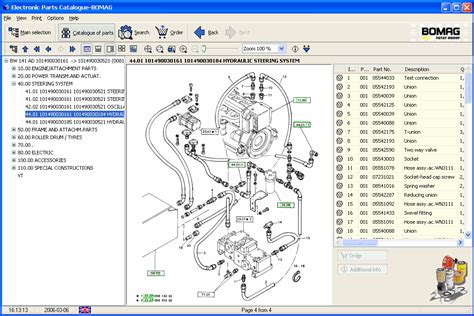 bomag parts catalog documantation  printable version