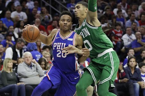 sixers markelle fultz says facing celtics just another game