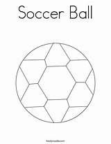 Coloring Soccer Ball Play Print Tracing Outline Twistynoodle Favorites Login Built California Usa Noodle sketch template