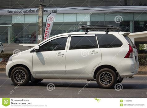 Private Toyota Avanza Car Editorial Photo Image Of