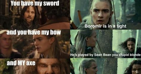 lord   rings  hilarious fellowship   ring logic memes