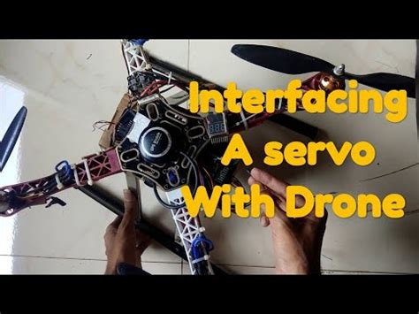 interface servo motor  drone youtube