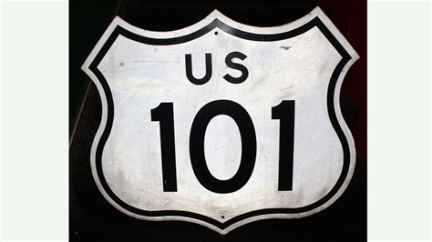 original california route   road reflective highway sign