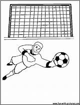 Goalkeeper sketch template
