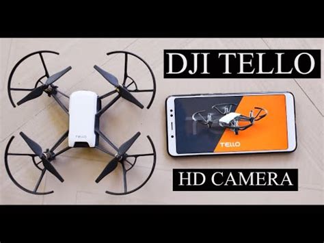 dji tello drone  mp hd camera p wi fi fpv camera drone hd camera quadcopter youtube