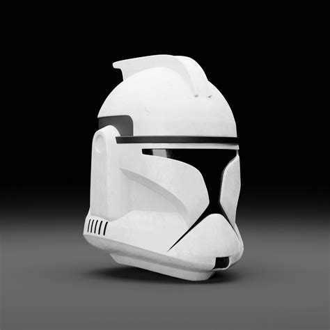 clone trooper phase  helmet  headwear models blenderkit