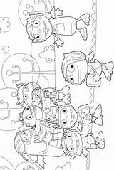 Henry Hugglemonster Coloring Pages Kids Colouring Horrid Kenny Fun Library sketch template