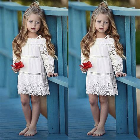 summer childrens girl dresses  girl party wear lace strap floral