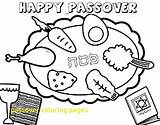 Passover Coloring Pages Pesach Colouring Printable Drawing Kids Jewish Getdrawings Getcolorings Seed Color Story sketch template
