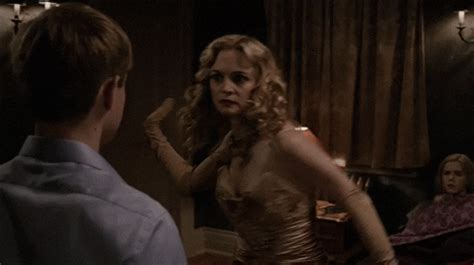 heather graham slap find and share on giphy