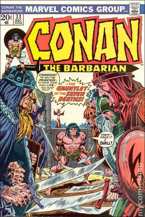 Conan The Barbarian 1970 Marvel Comic Books