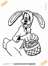 Dingo Disney Coloring Pages Easter Color Kids Print Edit Pm Mickey sketch template