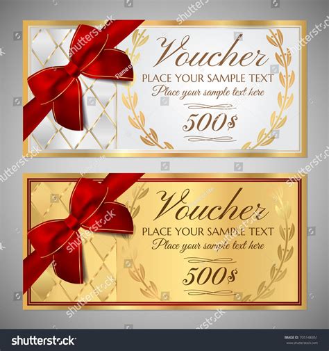 money gift voucher template hq printable documents