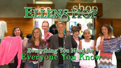 All New Ellen Shop Commercial Youtube