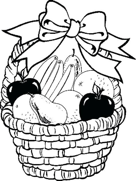 fruits basket drawing  getdrawingscom   personal  fruits