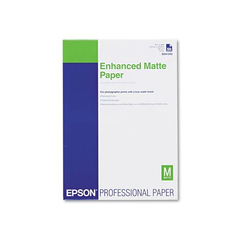 epson ultra premium matte  paper      white