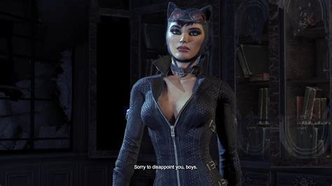 Batman Arkham City Catwoman Kiss Takedown