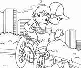 Coloring Bikes Pages Kids sketch template