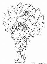 Splatoon Coloring Pages Girl Character Printable Game Print Kids Visit sketch template