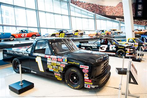nascar hall  fame exhibit honors  years  truck series nascar