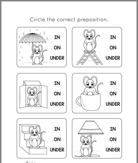 preposition pictures  kids hands  activities  teaching