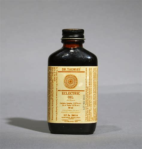 dr thomas eclectric oil smithsonian institution