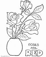 Coloring Pages Book Flower Valentine Flowers Printing Help Valentines sketch template